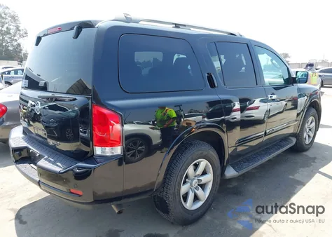 2011 Nissan Armada Sv from USA, damaged, VIN 5N1AA0ND9BN603575